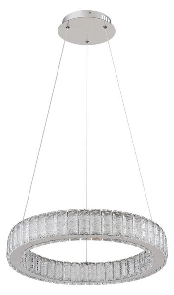 Lustră LED dimabilă pe cablu Globo 67162-50 MUCKY LED/50W/230V d. 50 cm + telecomandă