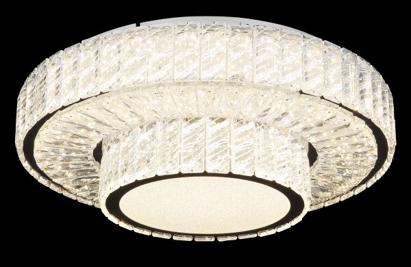 Plafonieră LED dimabilă Globo 67162-50D MUCKY 50W/230V d. 50 cm + telecomandă