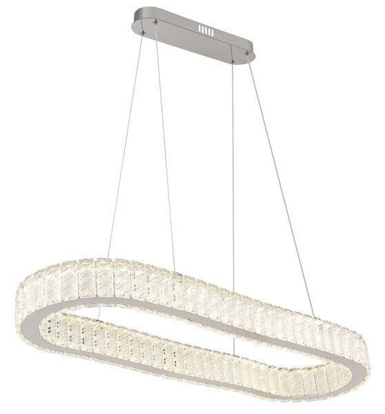 Lustră LED dimabilă pe cablu Globo 67162-58 MUCKY 58W/230V 2700-6000K + telecomandă