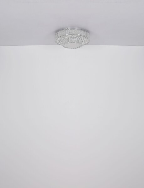 Plafonieră LED dimabilă Globo 67162-50D MUCKY 50W/230V d. 50 cm + telecomandă