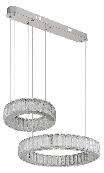 Lustră LED dimabilă pe cablu Globo 67162-80 MUCKY 80W/230V 2700-6000K + telecomandă