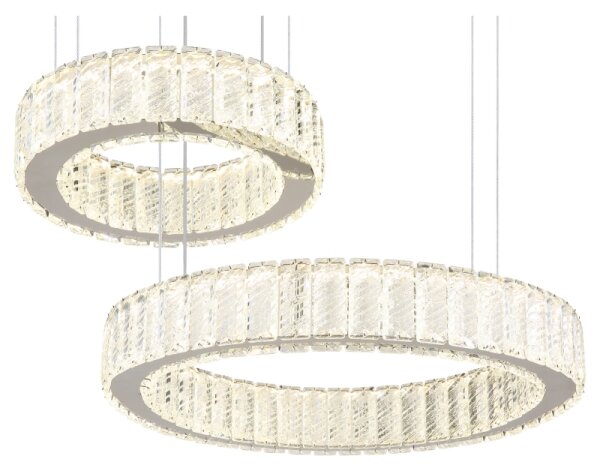 Lustră LED dimabilă pe cablu Globo 67162-80 MUCKY 80W/230V 2700-6000K + telecomandă