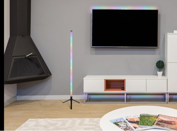 Lampadar LED RGB Globo 28062 ROCKY LED/7W/5V + telecomandă