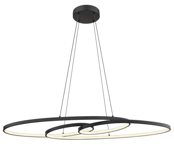 Lustră LED pe cablu Globo 67177-40 SPIRA LED/39W/230V 2700/4000/6500K