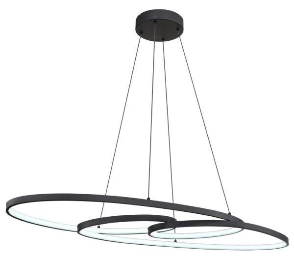 Lustră LED pe cablu Globo 67177-40 SPIRA LED/39W/230V 2700/4000/6500K