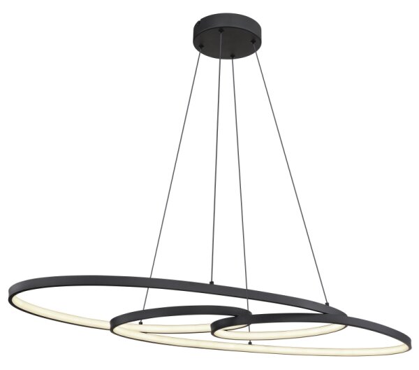 Lustră LED pe cablu Globo 67177-40 SPIRA LED/39W/230V 2700/4000/6500K