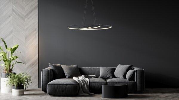 Lustră LED pe cablu Globo 67177-40 SPIRA LED/39W/230V 2700/4000/6500K