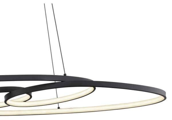 Lustră LED pe cablu Globo 67177-40 SPIRA LED/39W/230V 2700/4000/6500K