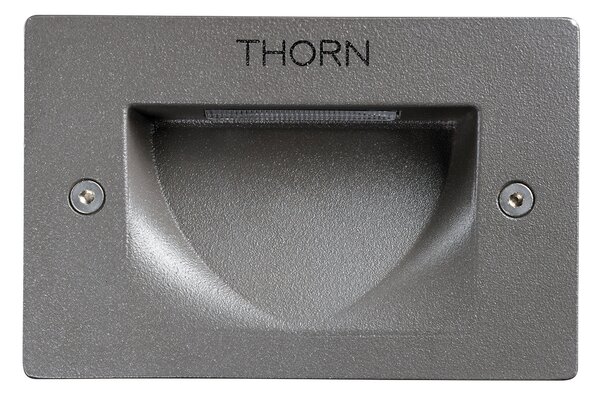 THORN Thorn Jalon LED încastrat în perete pentru exterior 4.000K, Gri, Metal, Modern, Luminile încastrate unghiulare