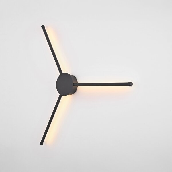 Aplică LED Brilagi LUGO TRE LED/14W/230V negru