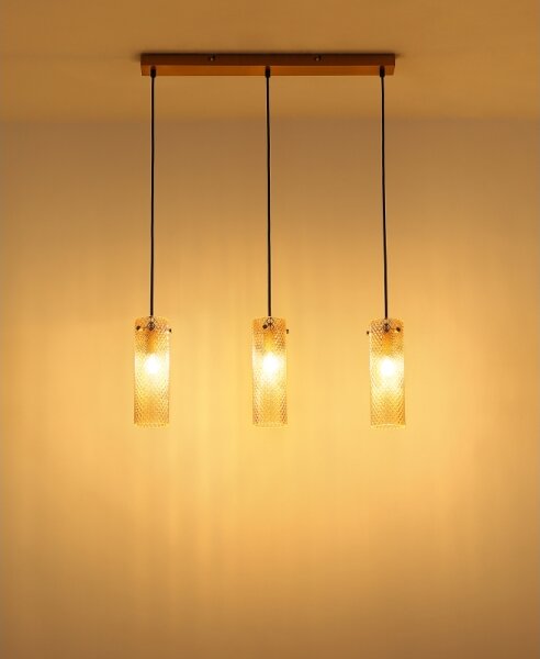 Lustră pe cablu Globo 15775-3H KAROLO 3xE14/40W/230V