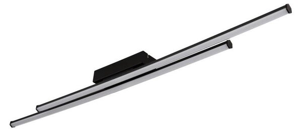 Plafonieră LED Globo 67342-24D KIRINA LED/24W/230V 3000K negru