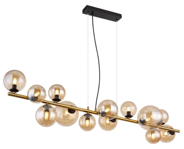 Globo 56135-13H - Lustru LED pe cablu RIHA 13xG9/3,5W/230V alamă