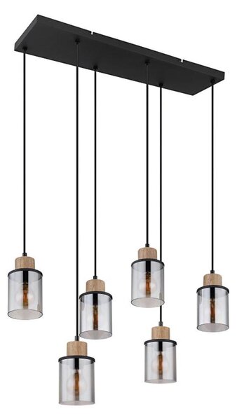 Lustră pe cablu Globo 15707-6H REID 6xE27/15W/230V