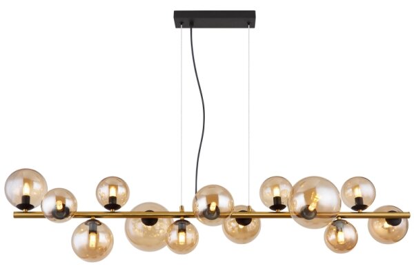 Globo 56135-13H - Lustru LED pe cablu RIHA 13xG9/3,5W/230V alamă
