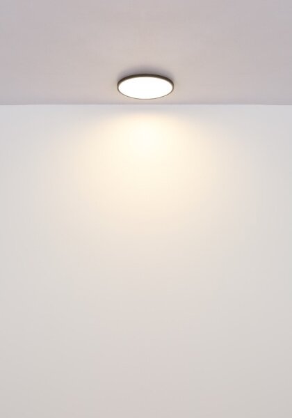Plafonieră LED Globo 41566-32S NIELSEN LED/32W/230V d. 40 cm negru