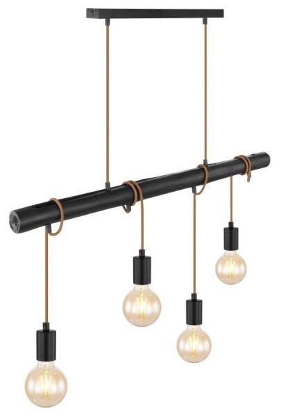 Lustră pe cablu Globo 15459-4H LEO 4xE27/60W/230V