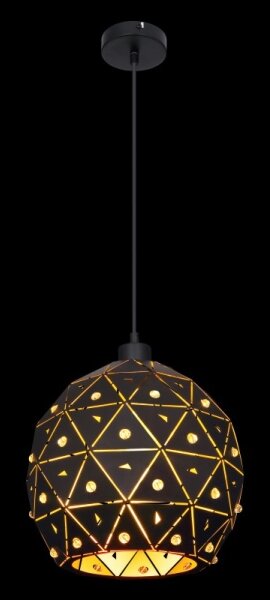 Lustră pe cablu Globo 54029H JODIE 1xE27/60W/230V d. 25 cm