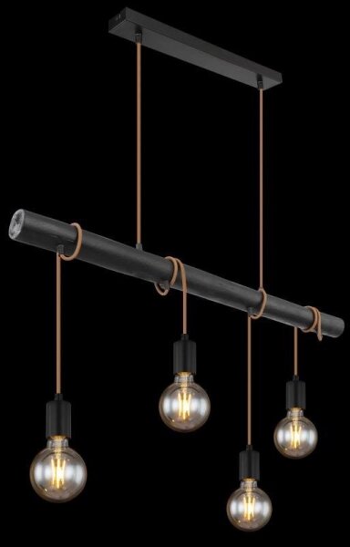 Lustră pe cablu Globo 15459-4H LEO 4xE27/60W/230V
