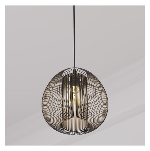 Lustră pe cablu Atmosphera NODA 1xE27/40W/230V negru