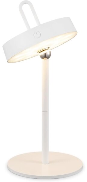 Lampă de masă LED, reglabilă, reîncărcabilă, pentru exterior, cu control tactil GENTLE LED/1,5W/3,7V 3000 mAh IP44 albă