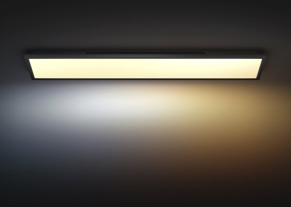 Plafonieră LED dimabilă Philips Hue AURELLE LED/39W/230V 120x30 cm negru