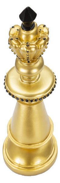Mauro Ferretti Figurina Rege Sah Aurii Si Negru cm Ø 11X32,5 | Aosom Romania
