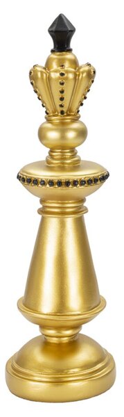 Mauro Ferretti Figurina Rege Sah Aurii Si Negru cm Ø 11X32,5 | Aosom Romania