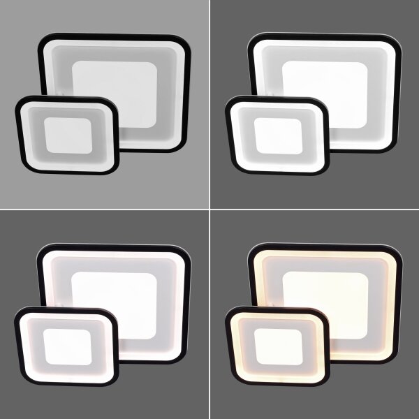 Brilagi - Plafonieră LED dimabilă TANDORA LED/49W/230V 3000-6000K + telecomandă
