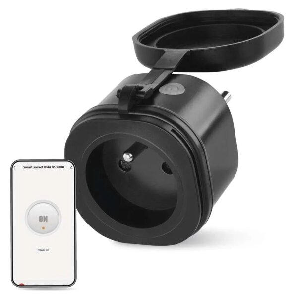Priză inteligentă de exterior GoSmart 3680W/230V/16A Tuya IP44