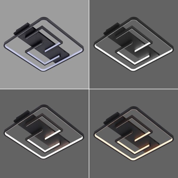 Plafonieră LED dimabilă Brilagi FLARE LED/34W/230V 3000-6000K + telecomandă