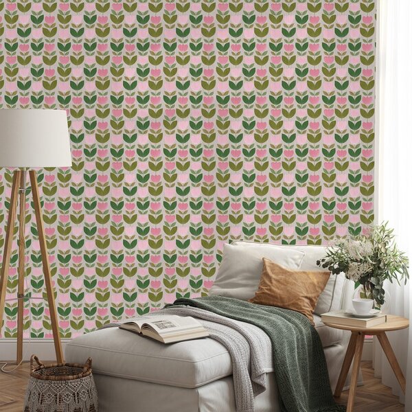 Tapet modele florale vintage