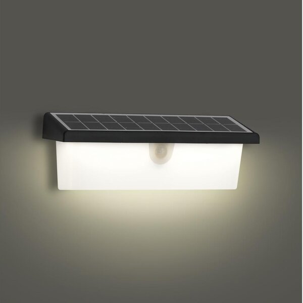Aplică LED solară cu senzor SUN RAY LED/6W/3,7V 2200 mAh IP44