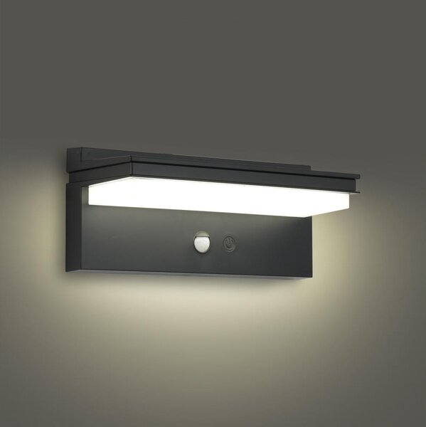Aplică LED solară cu senzor SUN SENSE LED/10W/3,7V 4000 mAh IP44