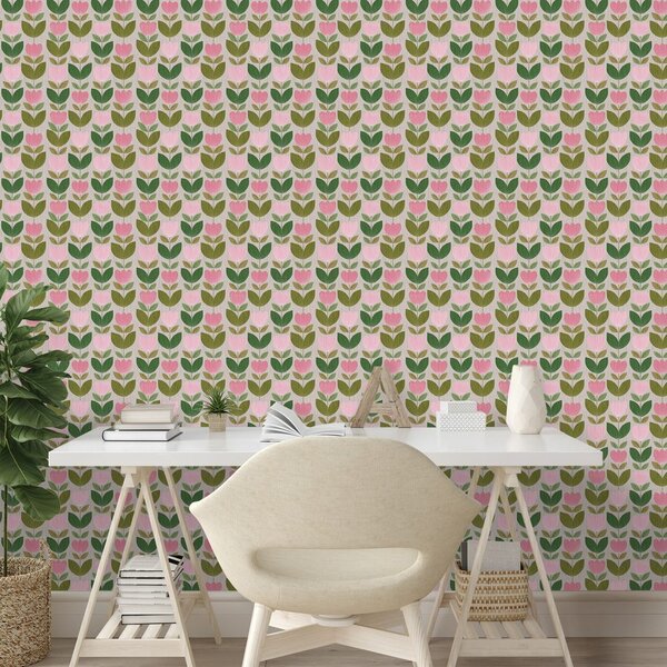 Tapet modele florale vintage