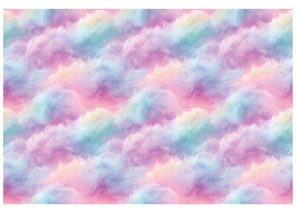 Tapet nori pastel curcubeu