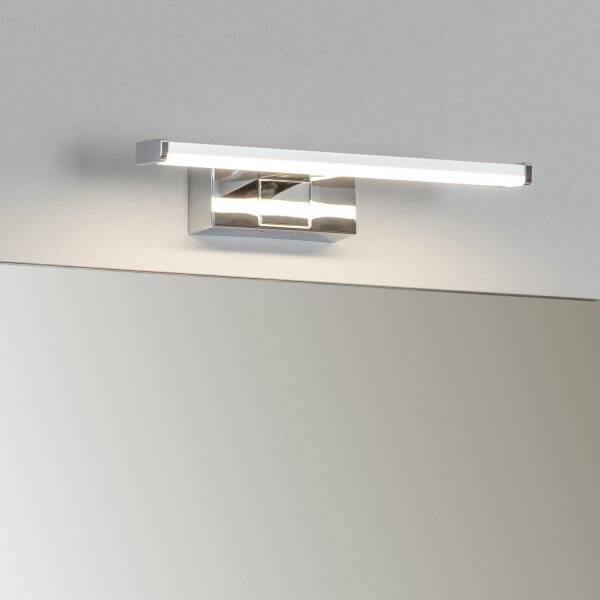 Brilagi - Aplica LED pentru oglindă de baie VESTRA, 6W, 230V, 30 cm, IP44, crom