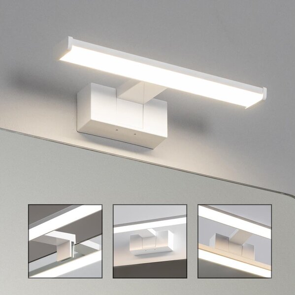Brilagi - Aplica LED VESTRA pentru oglindă de baie, 6W/230V, 30 cm, IP44, albă