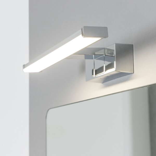 Brilagi - Aplica LED pentru oglindă de baie VESTRA, 6W, 230V, 30 cm, IP44, crom