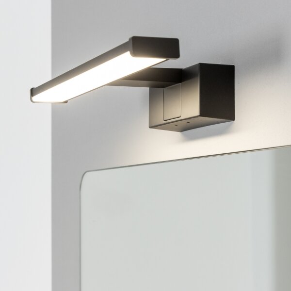 Brilagi - VESTRA Lumină LED pentru oglindă de baie, 6W, 230V, 30 cm, IP44, negru