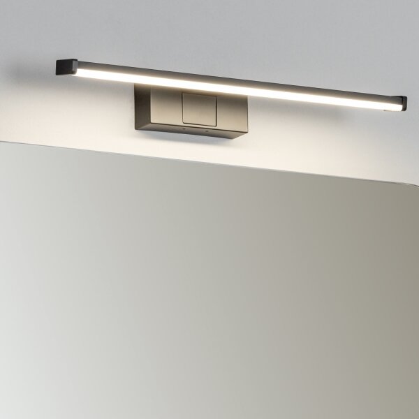Brilagi - Corp de iluminat LED pentru oglindă de baie VESTRA LED/8W/230V 40 cm IP44 negru