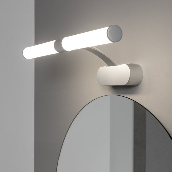 Brilagi - Aplica LED pentru oglindă de baie TUBEO LED/6W/230V, 40 cm, IP44, argintie