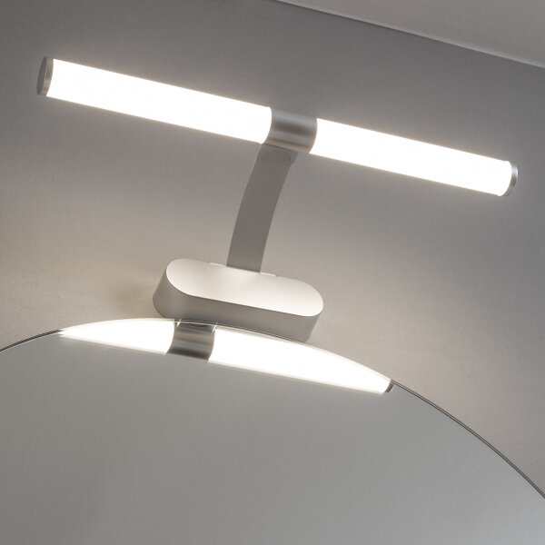 Brilagi - Aplica LED pentru oglindă de baie TUBEO LED/6W/230V, 40 cm, IP44, argintie