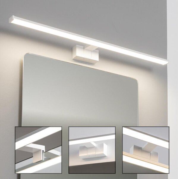 Brilagi - Lumină LED pentru oglindă de baie VESTRA LED/15W/230V 80 cm IP44 albă