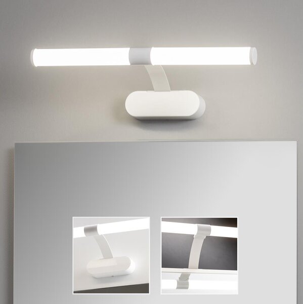 Brilagi - Iluminare LED pentru oglindă de baie TUBEO, 6W, 230V, 40 cm, IP44, alb