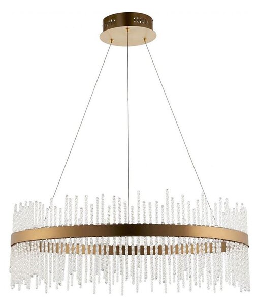 Lustră LED dimabilă pe cablu Endon 81908 ADRIEL LED/58W/230V 3000K auriu