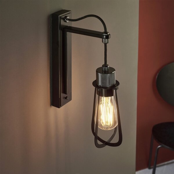 Aplică Endon 80950 URBAN 1xE27/6W/230V negru
