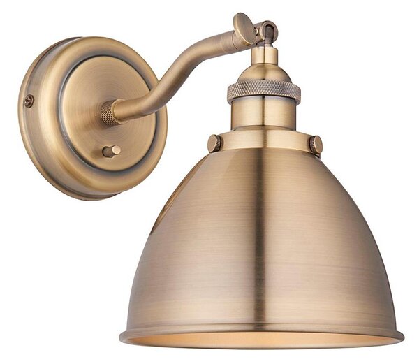 Spot de perete Endon 98746 FRANKLIN 1xE14/7W/230V alamă