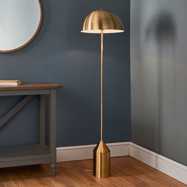 Lampadar Endon 90521 NOVA 1xE27/60W/230V alamă