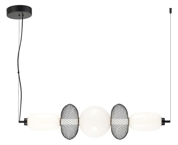 Lustră LED pe cablu ARAME LED/32W/230V negru